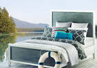 Marina Bay Bed -Skye Grey, KING