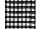 Becca Sherpa Throw Black/White Plaid