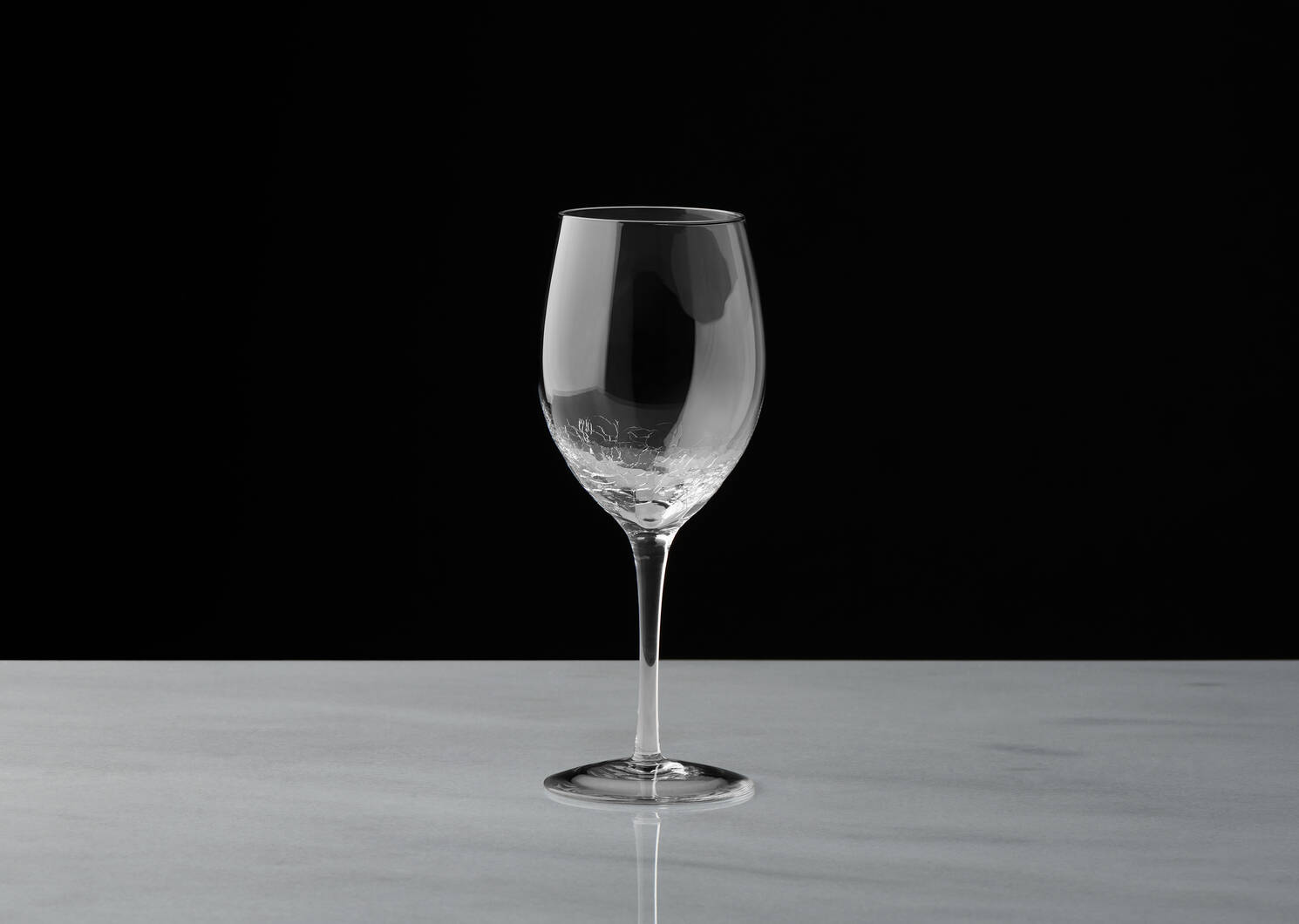 Verre à vin Santé! transparent