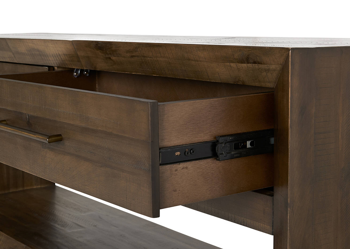 Asher Console Table -Mac Brown