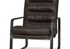 Donnelly Leather Armchair -Hurst Cocoa
