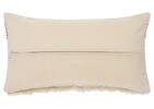 Coussin Andalusia 12x22 ivoire/fard
