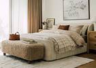 Orel Botanical Duvet Set King Latte
