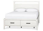 Marisol Storage Bed -Nevin Fog, QUEEN