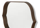 Ashern Wall Mirror Walnut