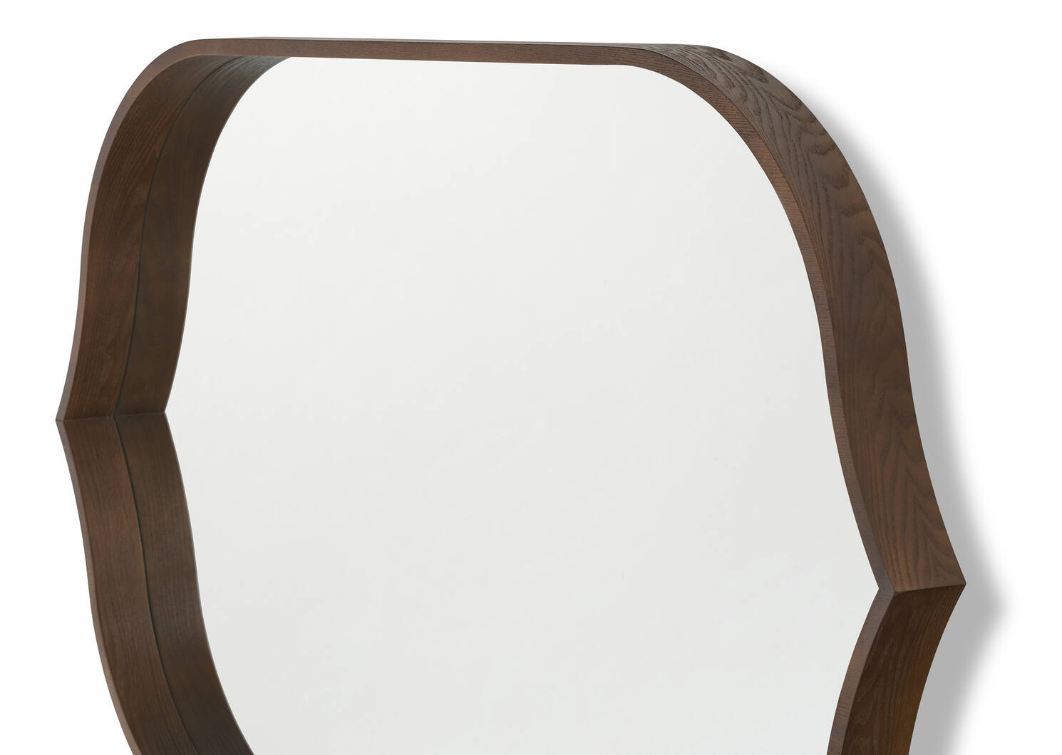 Ashern Wall Mirror Walnut