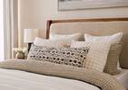 Layton Pillow 24x24 Ivory