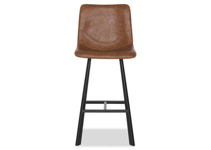 Tabouret Callie -Scott cognac