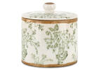 Chelsea Canister Small Ivory/Green