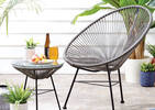 Fresno Chair -Granite
