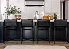 Tabouret Emmory -Como noir