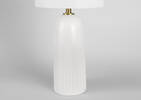 Chance Table Lamp Tall White