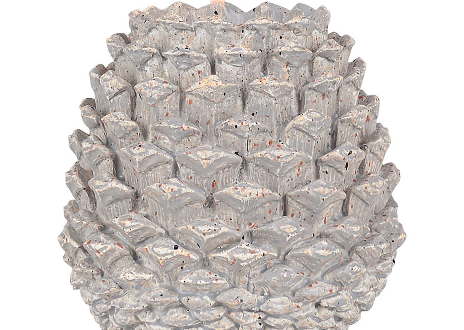 Shay Pinecone Tealight Holder Grey