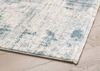 Tapis Williston 108x144 ivoire/bleu