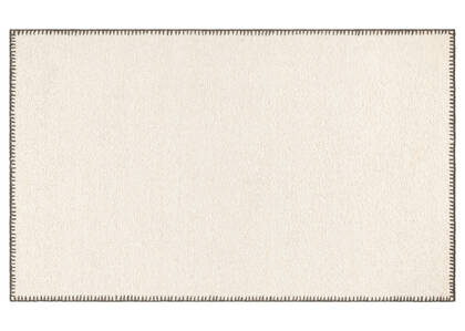 Tapis en laine Layton 60x96 ivoire/gris