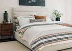 Juliet Cotton Duvet Set King White