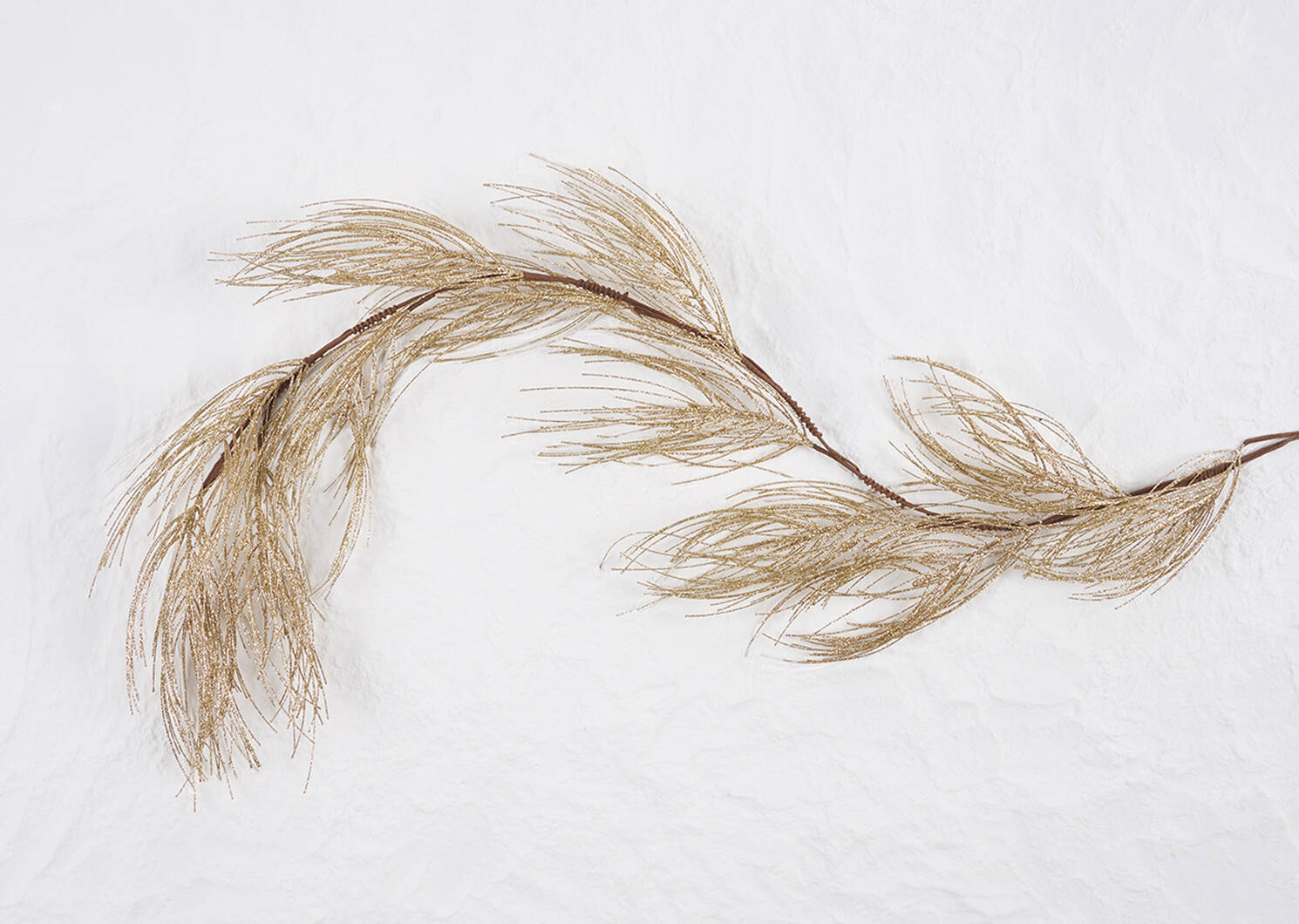 Arista Glitter Garland Gold