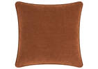 Hartmann Velvet Pillow 20x20 Cognac