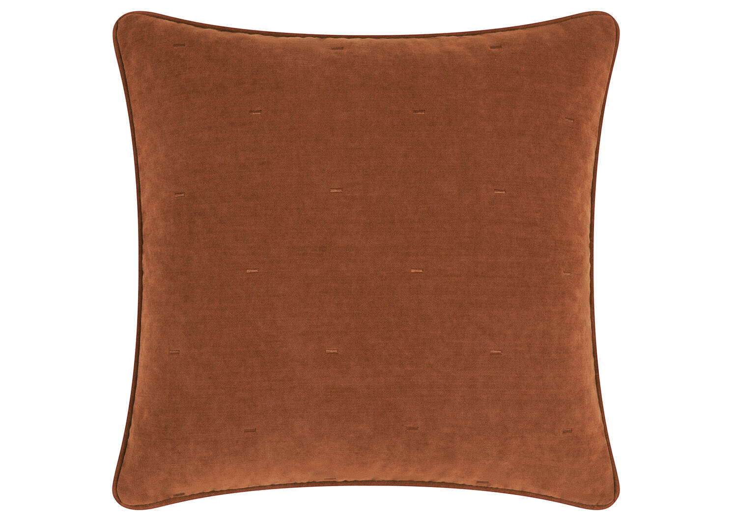 Hartmann Velvet Pillow 20x20 Cognac
