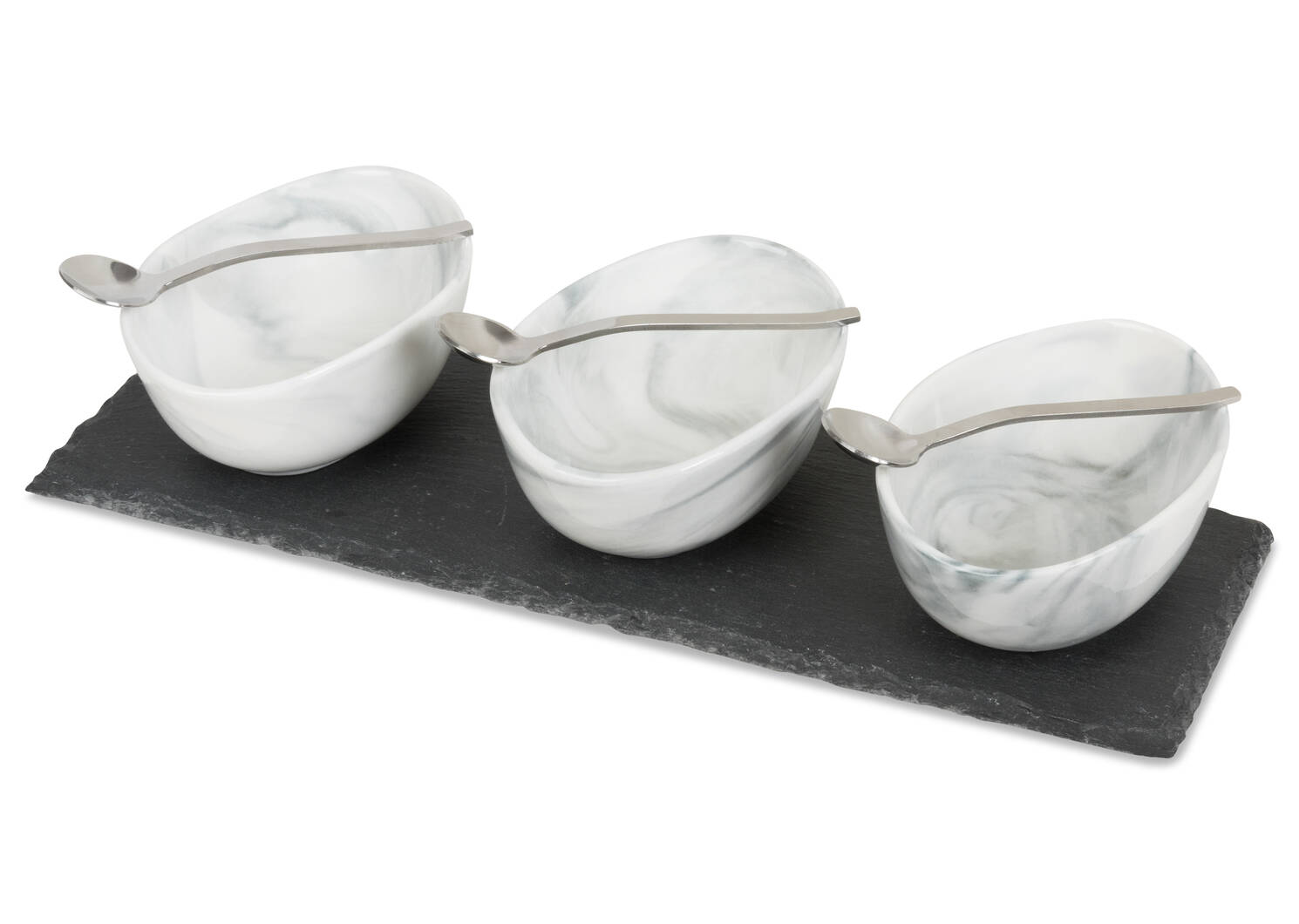 Carrara 7pc Tapas Set w/ Sm Tray Nick