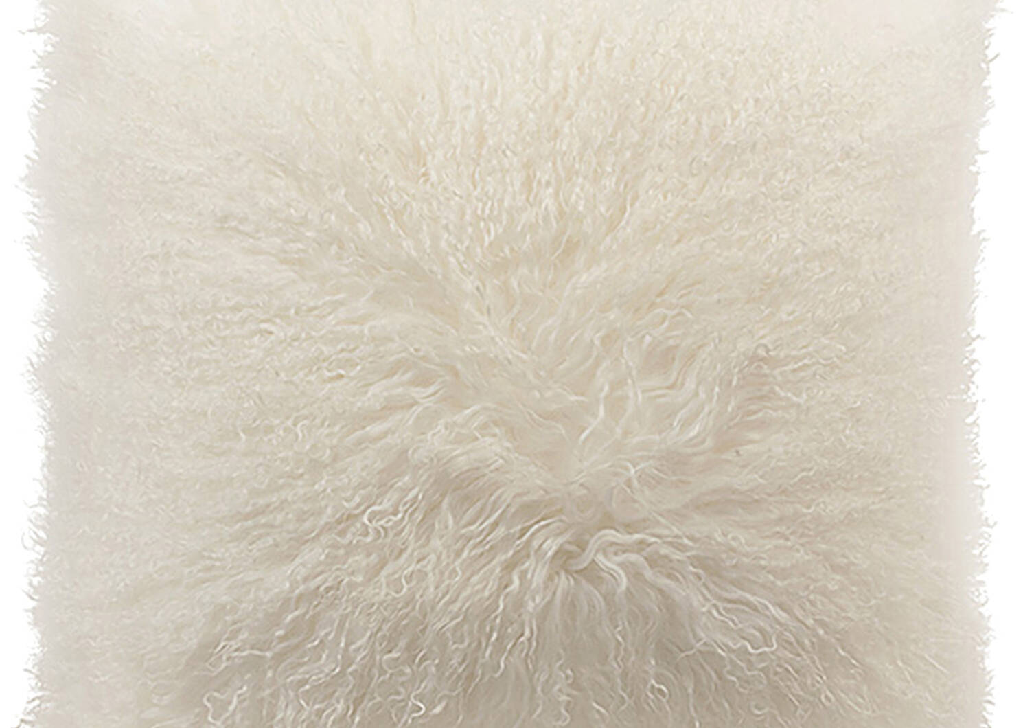 Coussin Mongolian 20x20 crème