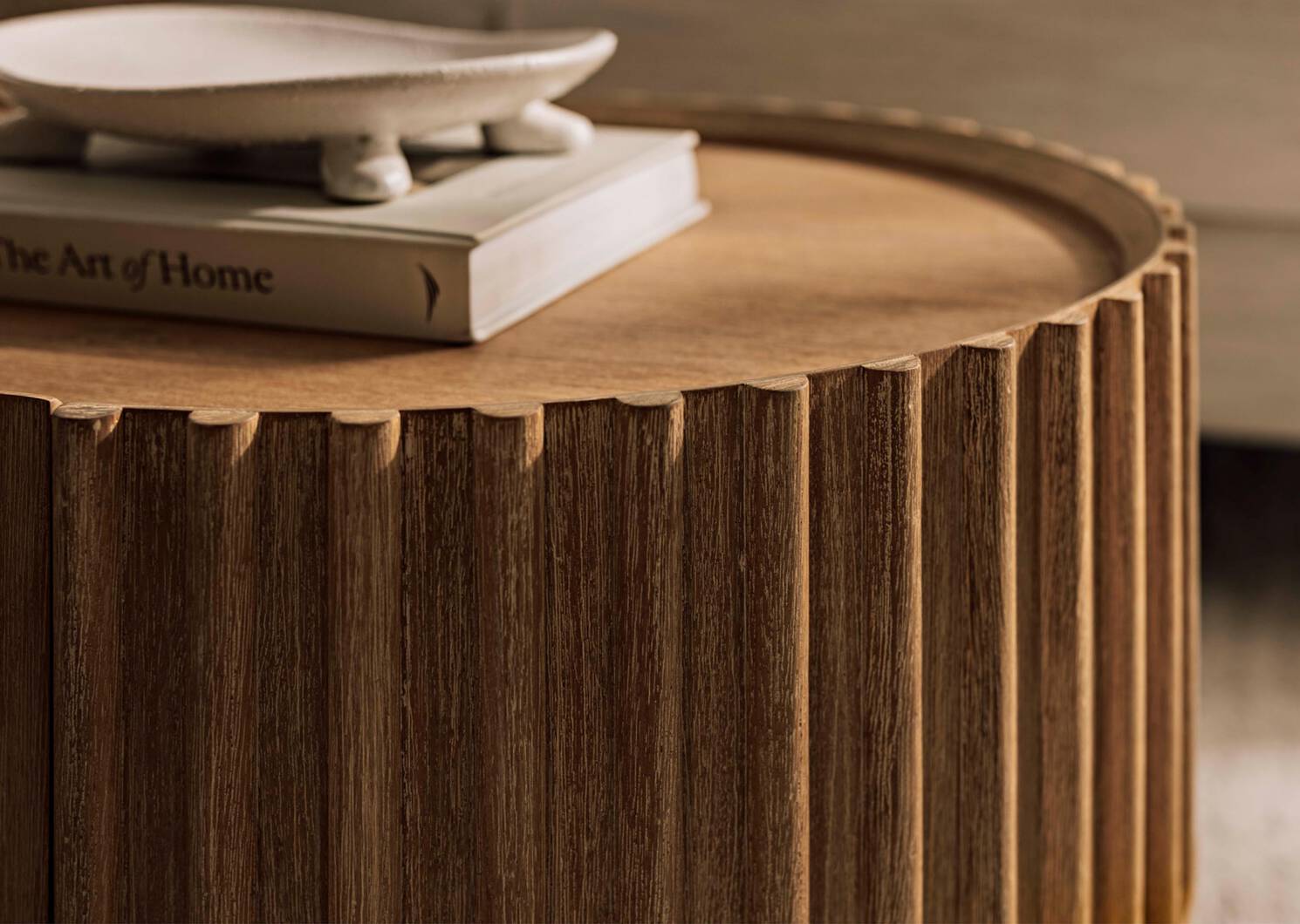 Alfie Coffee Table -Chastain Flax