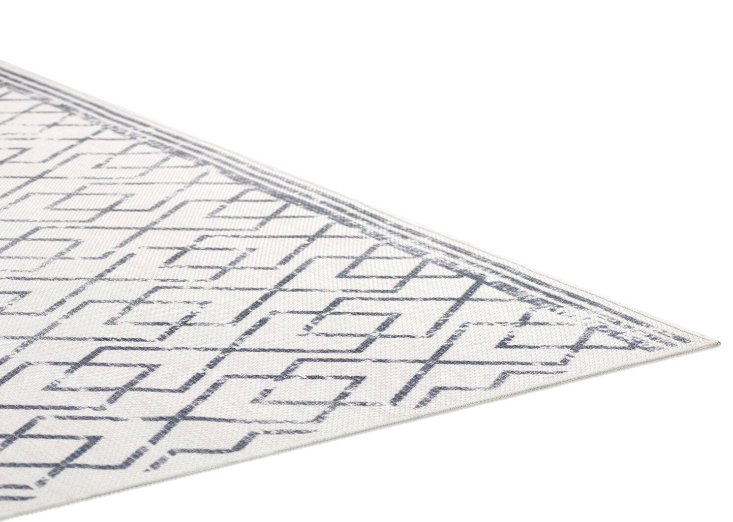 Brisa Outdoor Rug 72x108 Grey/Black