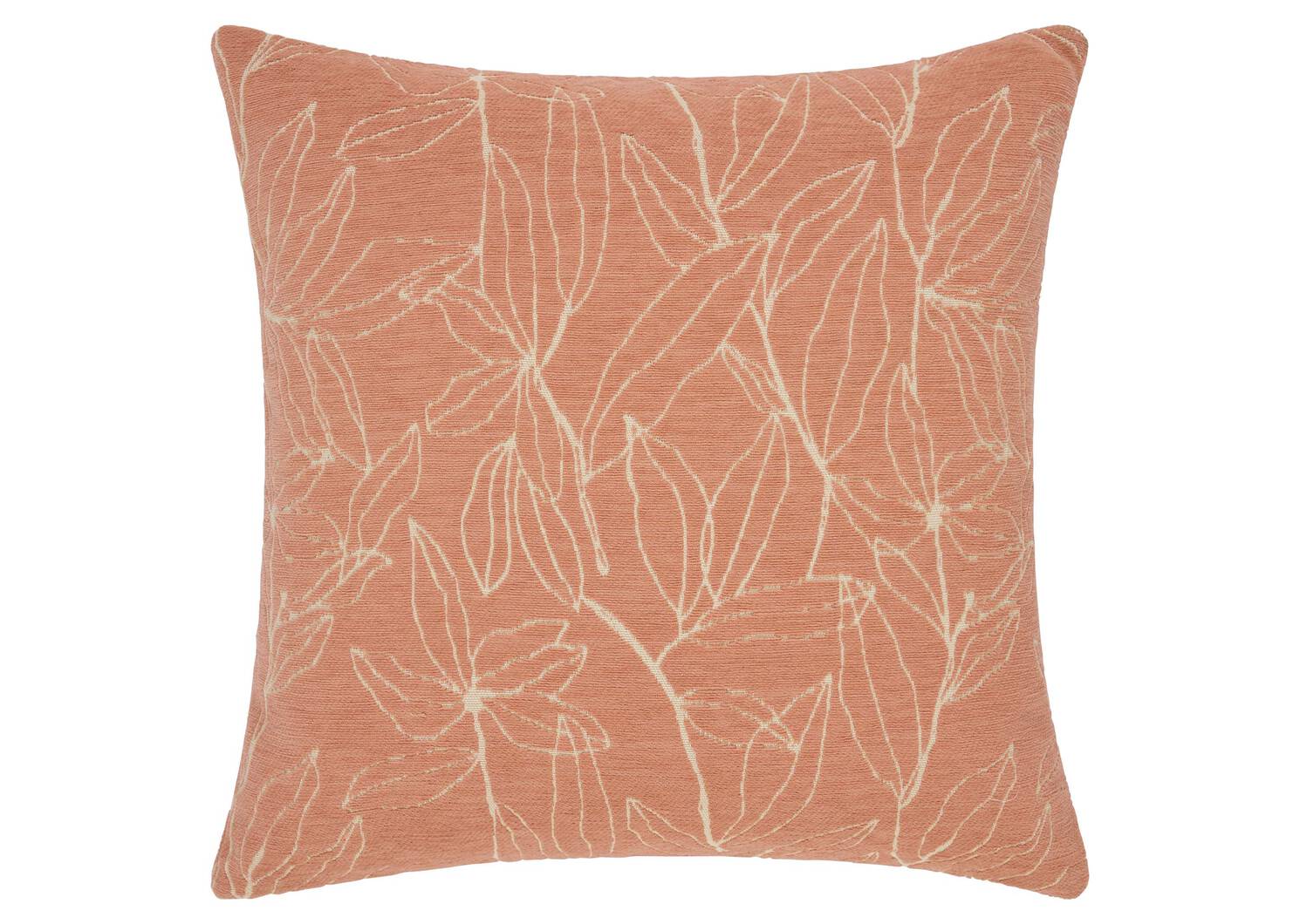 Trailing Leaf Toss 20x20 Pink Salt/Iv