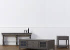 Churchill Console Table -Pewter