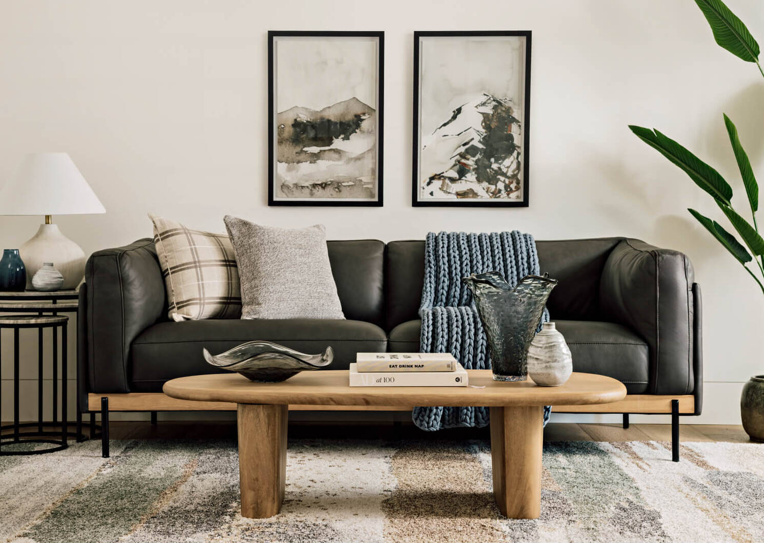 Vincent Leather Sofa -Kai Sedona