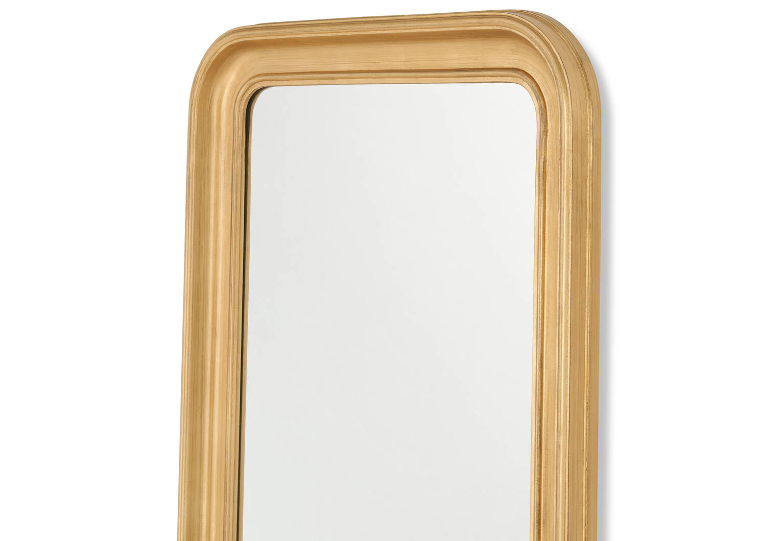 Miroir de cheminée Yvonne laiton antique
