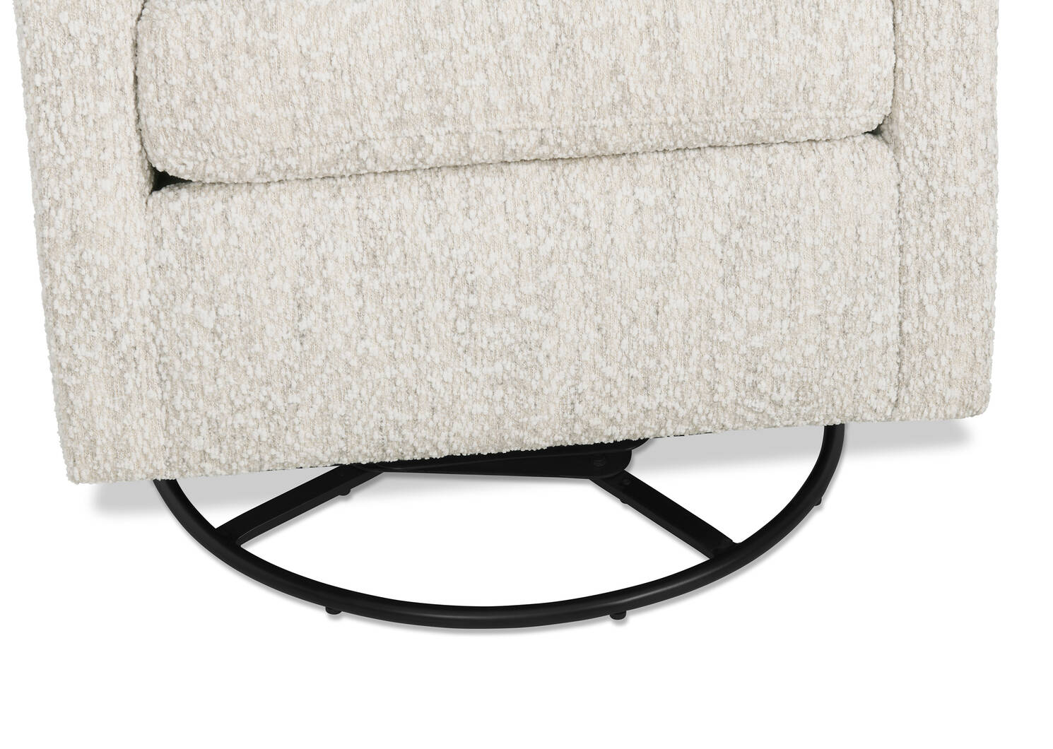 Fauteuil pivotant Sadie -Zell perle