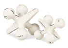 Jeevan Jacks Decor Large Antique Whit