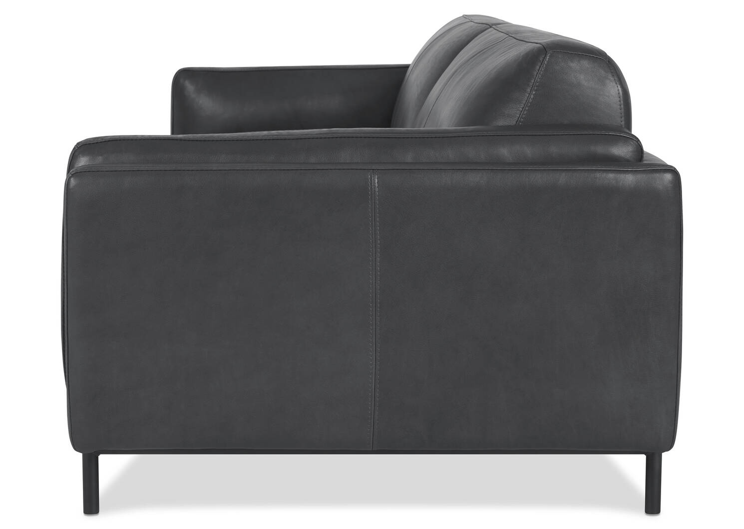 Renfrew Leather Sofa 94" -Adler Grey