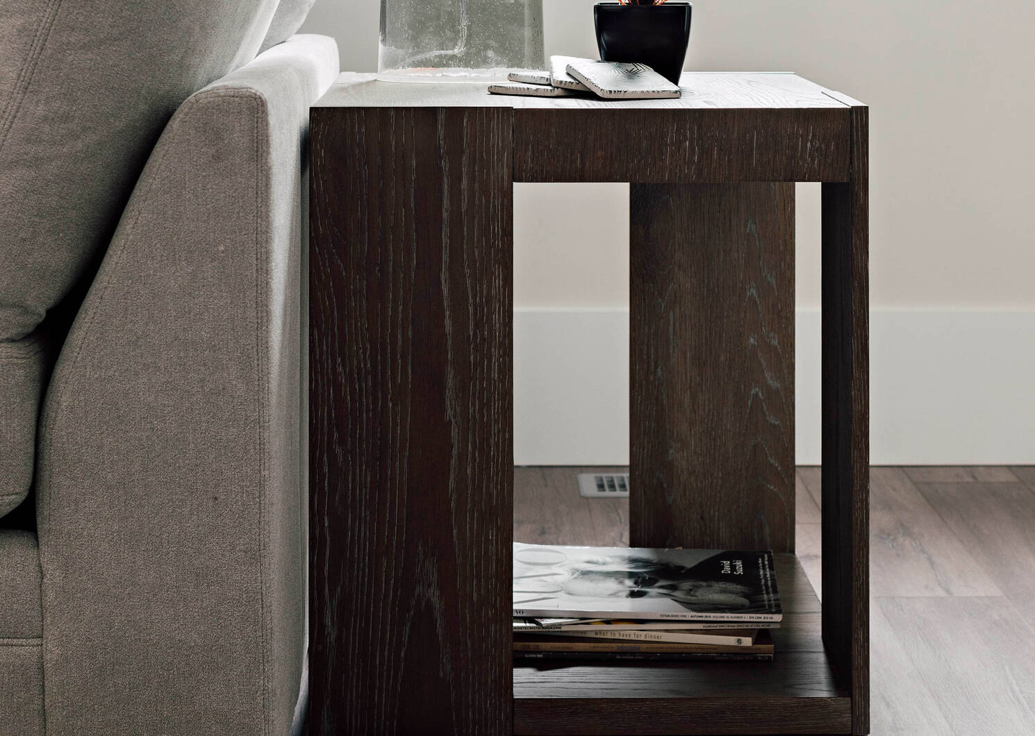 Quattro Side Table -Arie Adobe