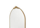 Faye Mantle Mirror Antique Brass