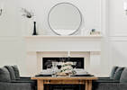 Miroir mural rond Erika