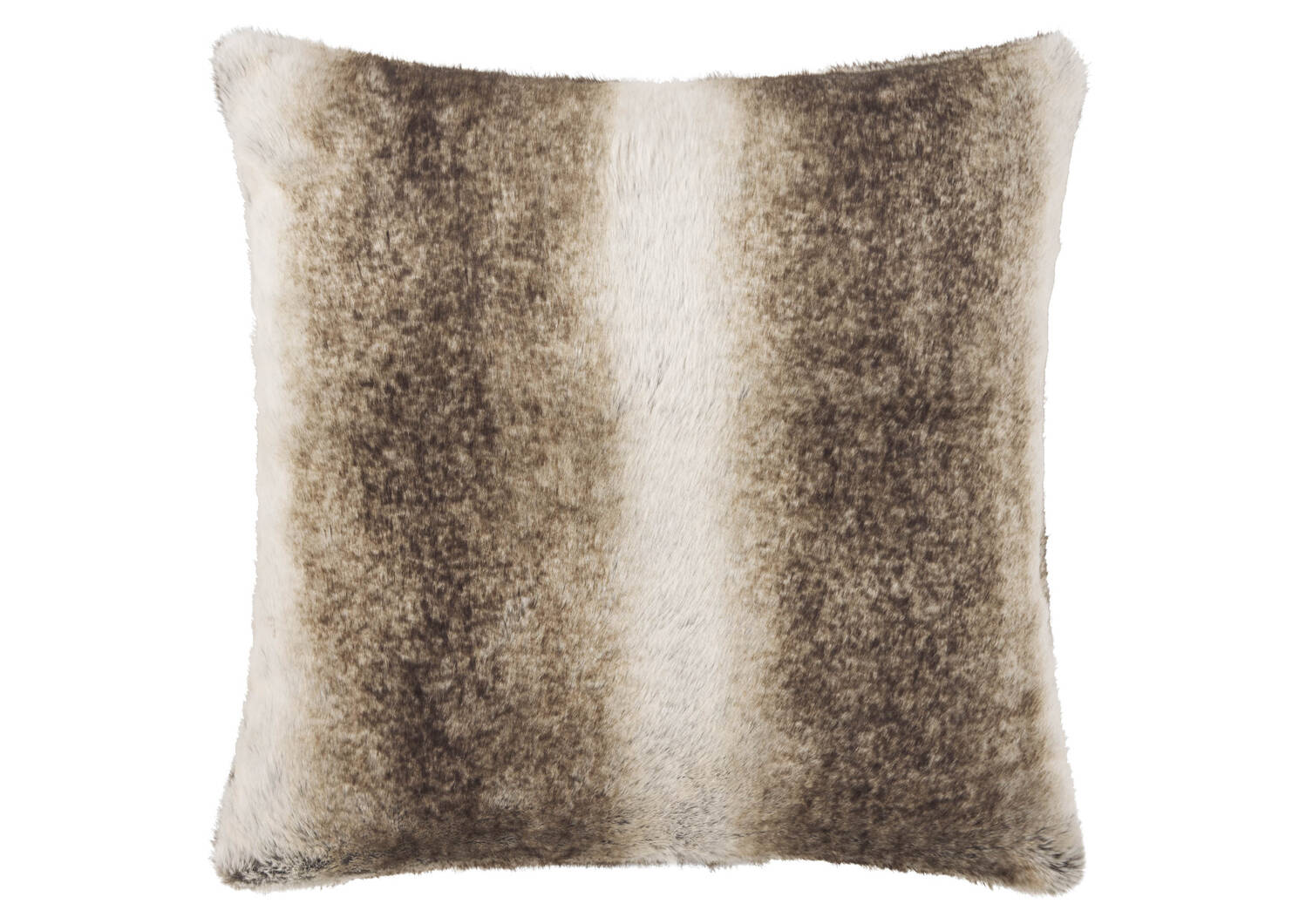 Coussin fausse fourr.Habitat 24x24 vison