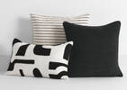 Combo coussins Noir et blanc