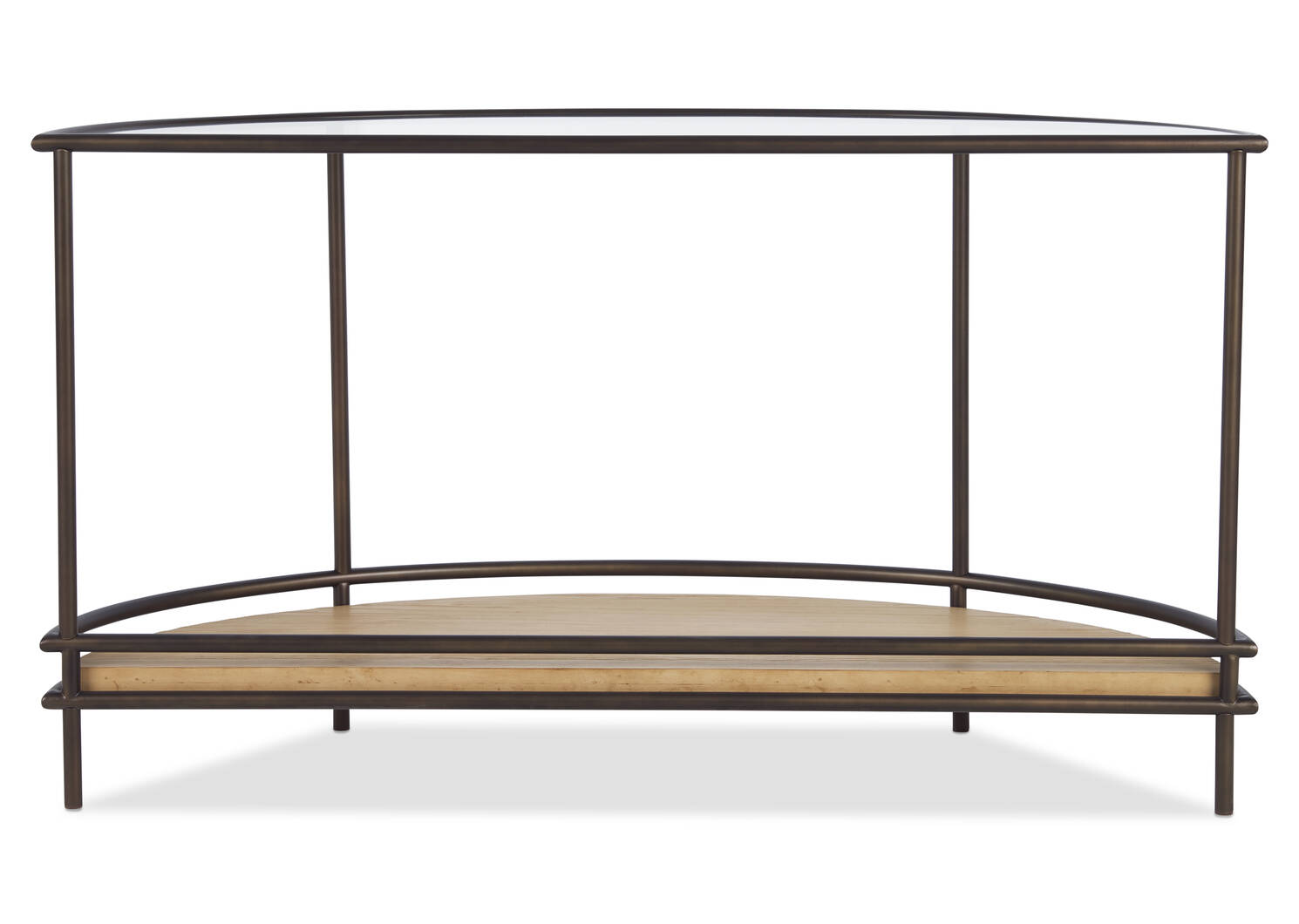 Bower Console Table -Cera Almond