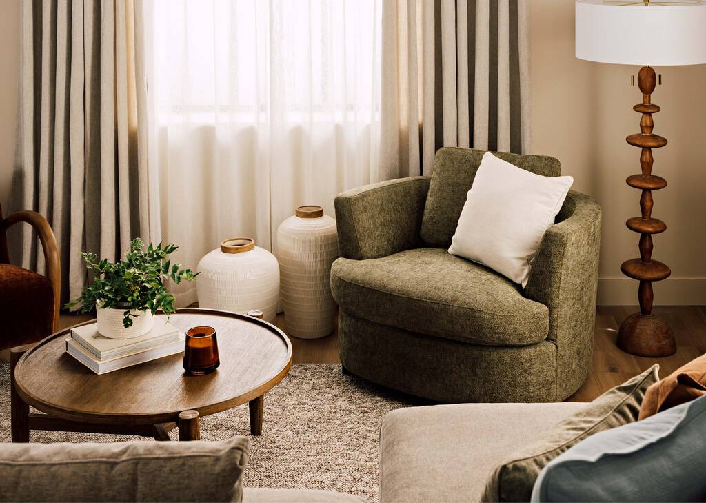 Fauteuil Harriet -Bre olive