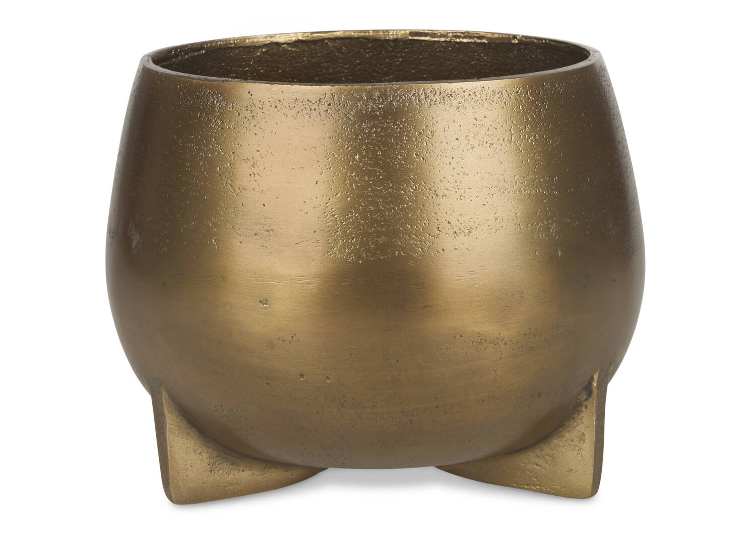 Novah Planter Large Gold Urban Barn