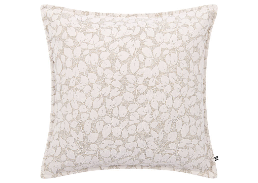 Coussin Elina 20x20 savane/ivoire