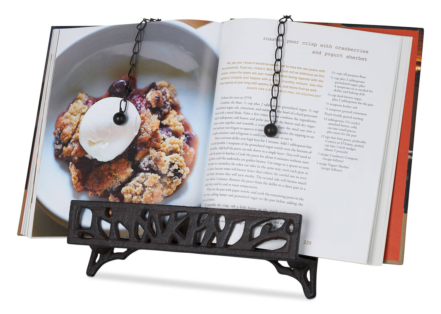 Grove Cookbook Stand Iron