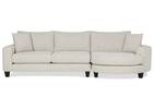 Bronx Round Chaise RCF -Fairfax Oyster