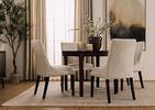Murdoch Dining Chair -Luly Pepper/Mink