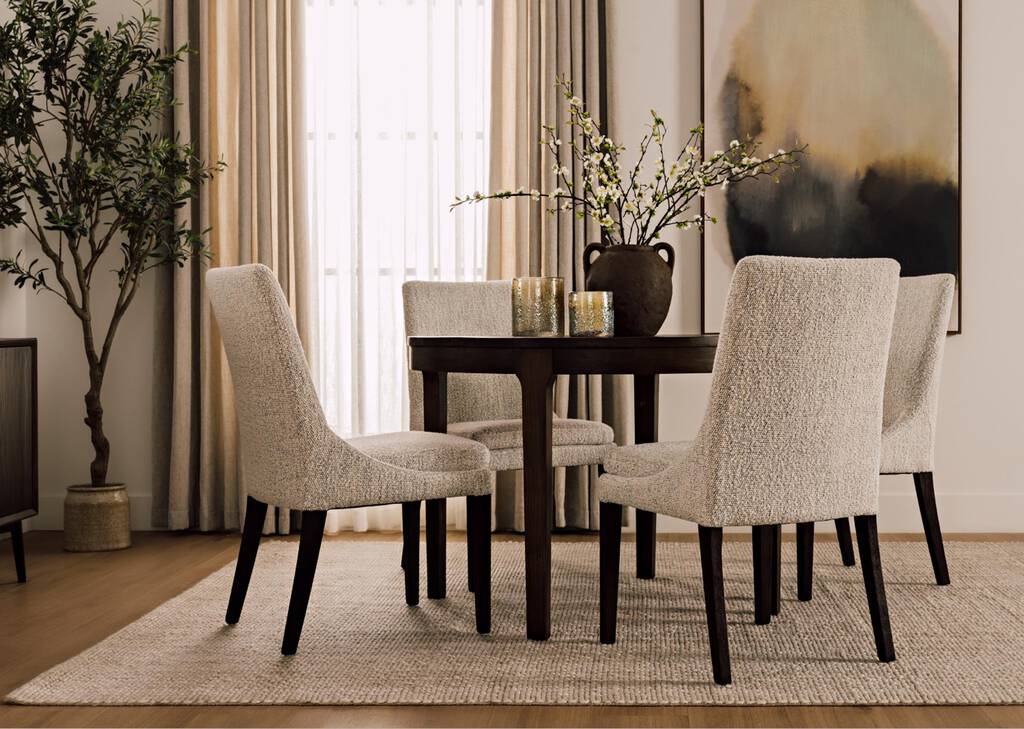 Chaise Murdoch -Luly poivre/vison