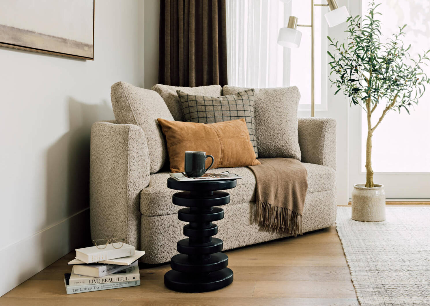 Fauteuil Alma -Cali taupe