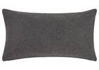 Coussin Delaney 12x22 gris/brun clair