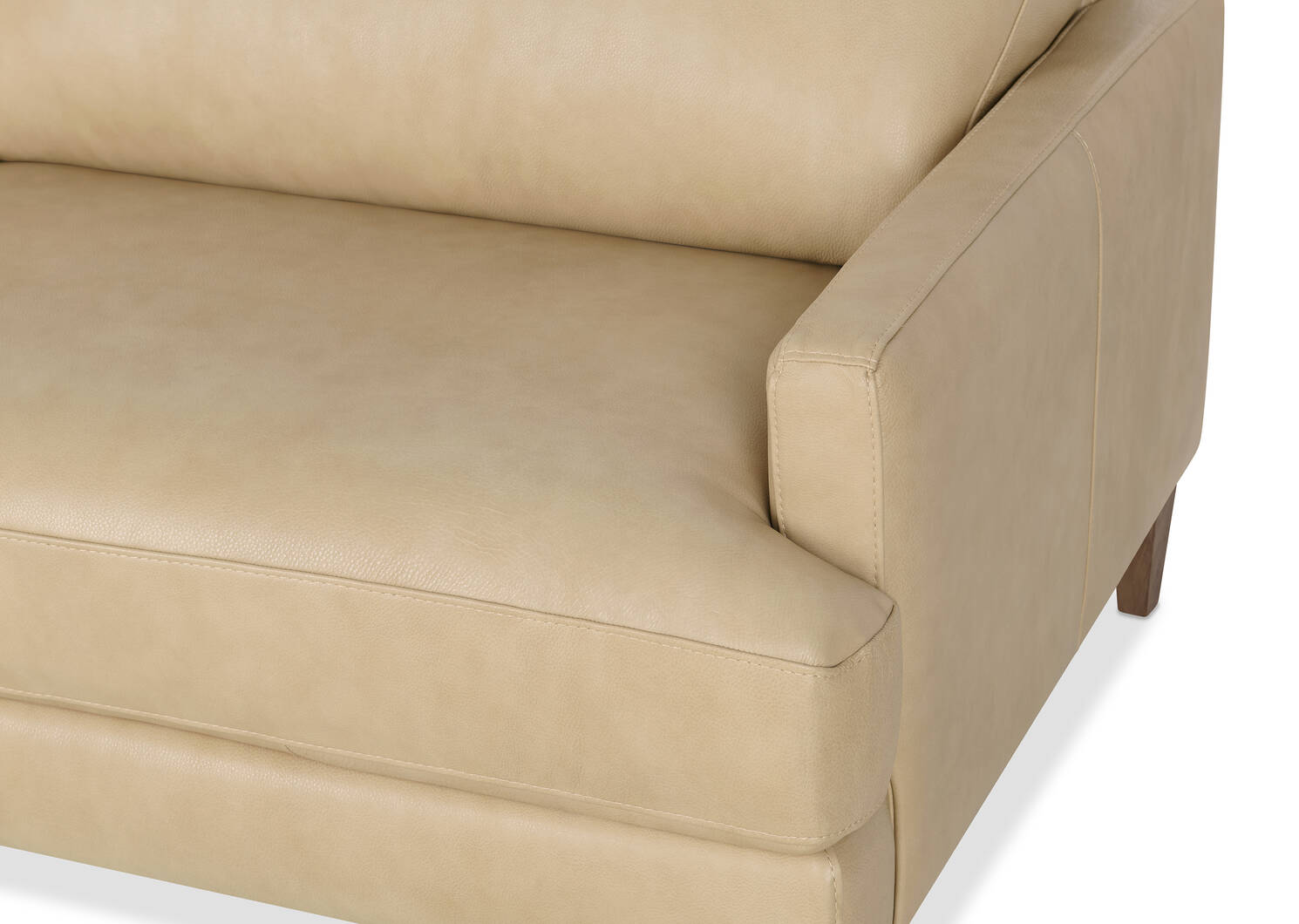 Canap&eacute; en cuir Nicolo -Dutton kaki